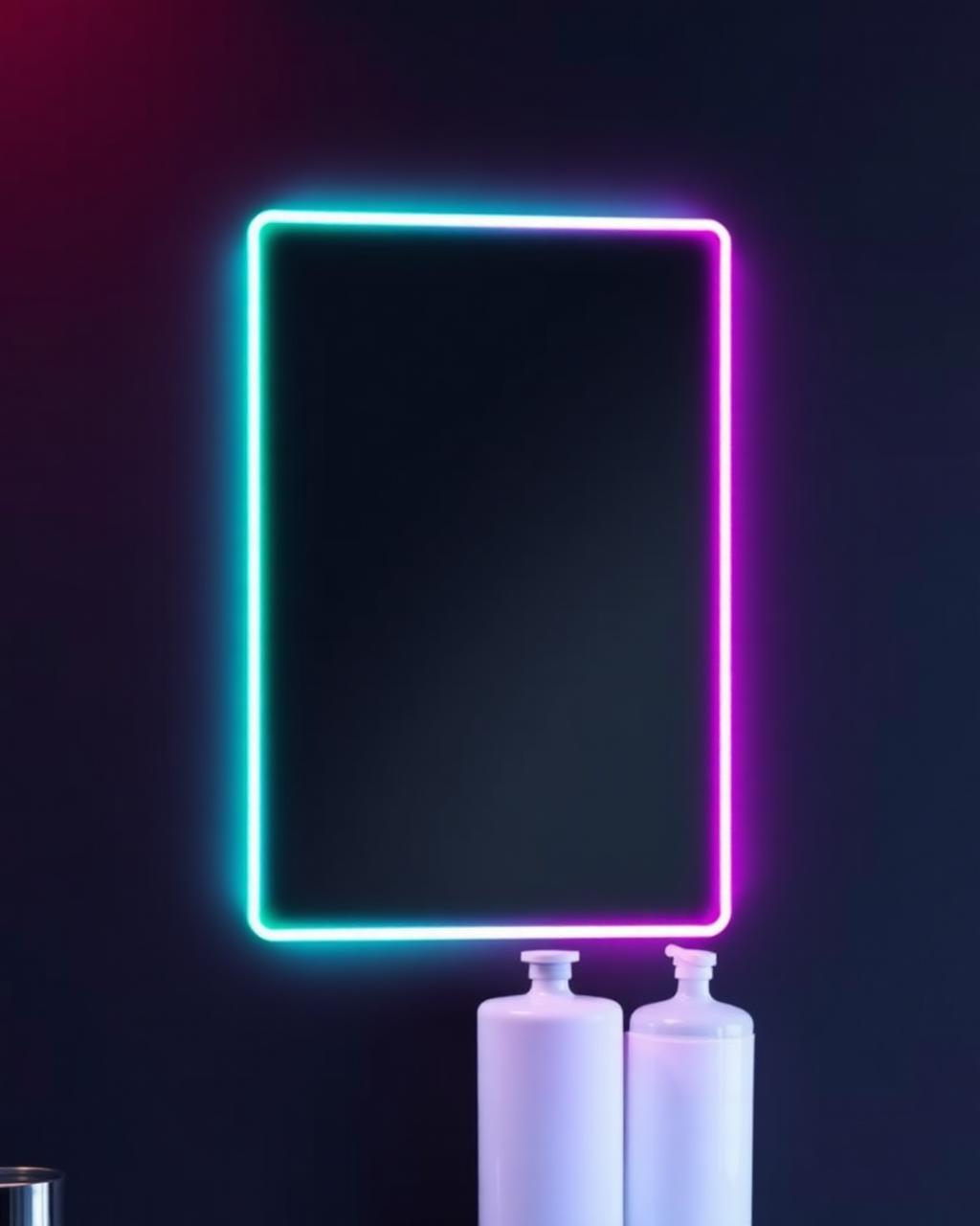 Рамка AI Mirror «Неон-LED» — RGB-подсветка для баров и клубов.